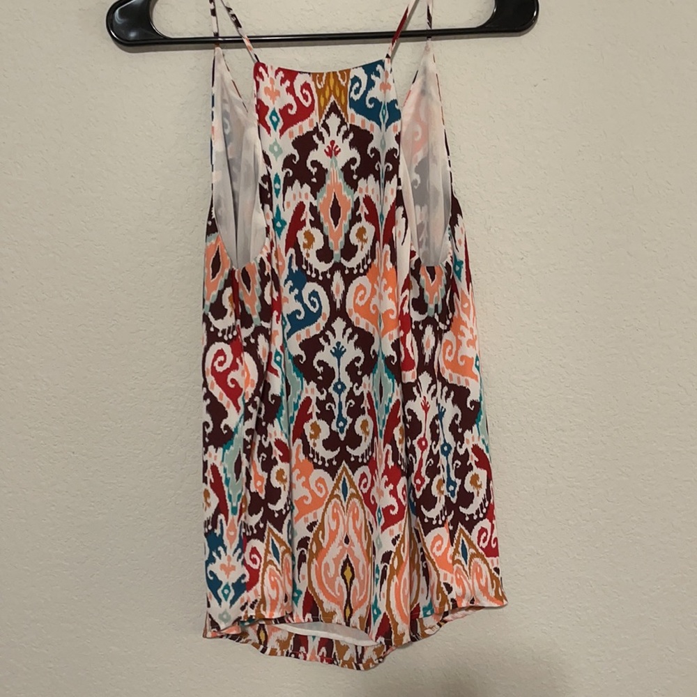 Multicolor Patterned Tank Top - Picture 2 of 4